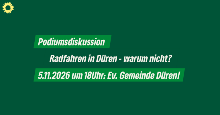 Radfahren in Düren – warum nicht? (Podiumsdiskussion)